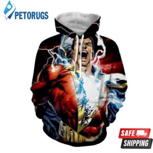 Shazam Power 3D Hoodie