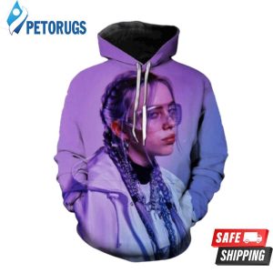 Singer Billie Eilish 3D Hoodie