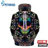 Skull 5 3D Hoodie