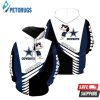 Snoopy Dallas Cowboys For Cowboys Fan 3D Hoodie