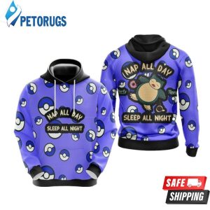 Snorlax 2734 3D Hoodie