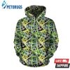 Soccer Ball Themed Pattern 3D Hoodie