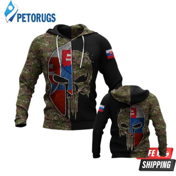 Soldier Spartan Slovakia For Men And Women 3D Hoodie