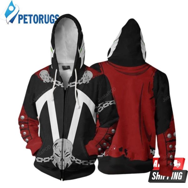 Spawn Comics Spawn Cosplay 3D Hoodie