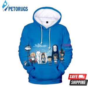 Spirited Away 3D Hoodie