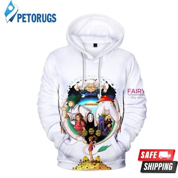 Spirited Away All In One B 3D Hoodie