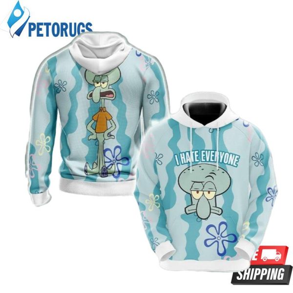 Spongebob Squarepants Squidward 1247 3D Hoodie