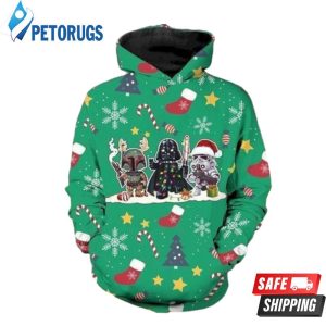 Star Wars Characters Christmas 3D Hoodie