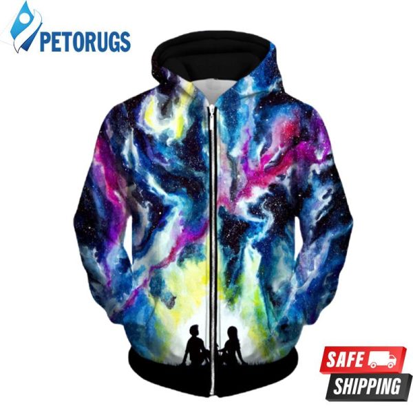 Stardust Up 3D Hoodie