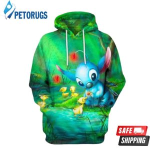 Stitch Loves Everything Lilostitch 3D Hoodie