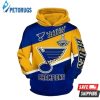 Stlouis Blues Champions 3D Hoodie