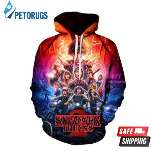 Stranger Things 2 All In One 3D Hoodie