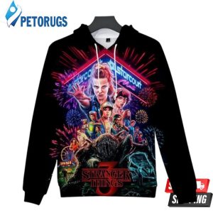 Stranger Things 3 3D Hoodie