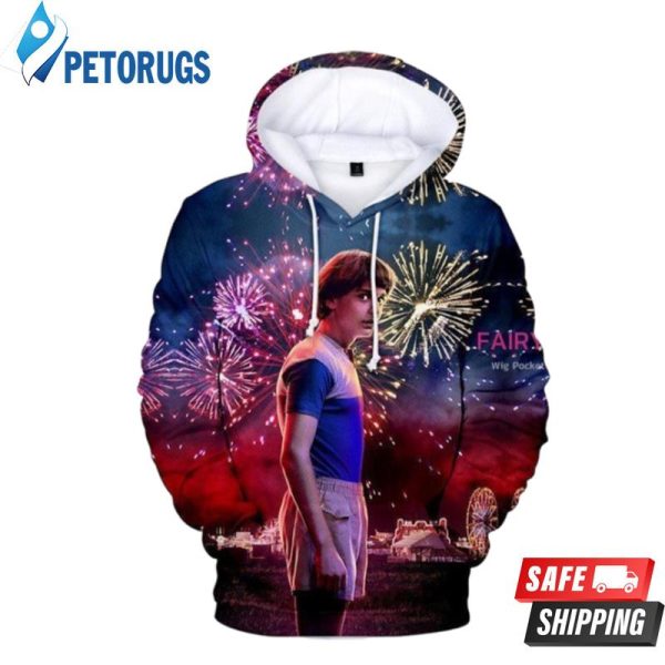 Stranger Things S 3D Hoodie