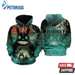 Studio Ghibli Totoro 3D Hoodie