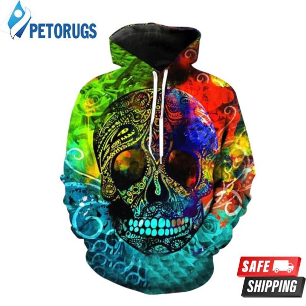 Sugar Skull 3D Hoodie