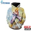 Super Saiyan 2 Gohan Kamehameha Ssj2 Gohan Dragon Ball Z 3D Hoodie