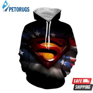 Superman Stands For Hope 3D Hoodie