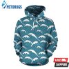 Surf Wave Tribal 3D Hoodie