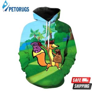 Swiper No Swiping! 3D Hoodie