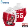 Tampa Bay Buccaneers Derrick Brooks 3D Hoodie