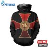 Templar Knights Logo Fashion 3D Hoodie