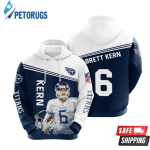 Tennessee Titans Brett Kern 3D Hoodie