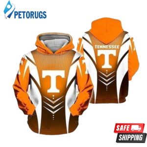 Tennessee Volunteers Football And Pered Custom Tennessee Volunteers Graphic 3D Hoodie