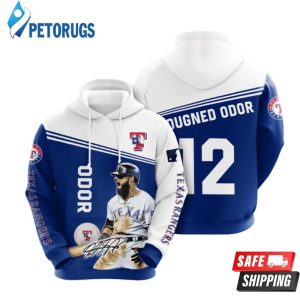 Texas Rangers Rougned Odor 3D Hoodie