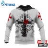 The Cross And Rose 3D Hoodie