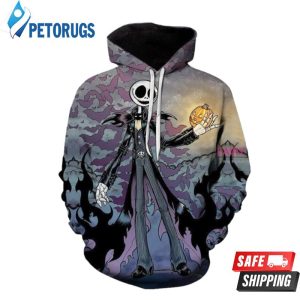 The Nightmare Before Christmas Jack Skellington A 3D Hoodie