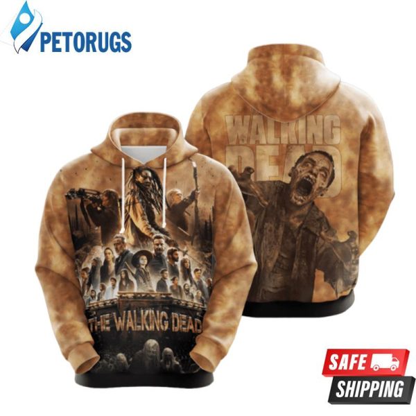 The Walking Dead 3D Hoodie