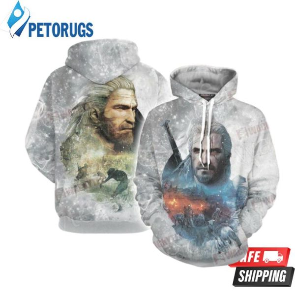 The Witcher Geralt 315 3D Hoodie