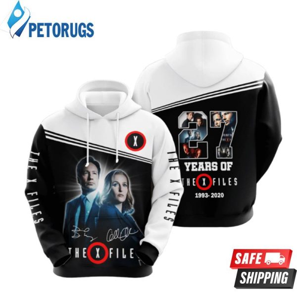 The X Files Movie Character Anniversary 27 Years 2020 3D Hoodie