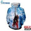 Thor Flying Thor 3D Hoodie