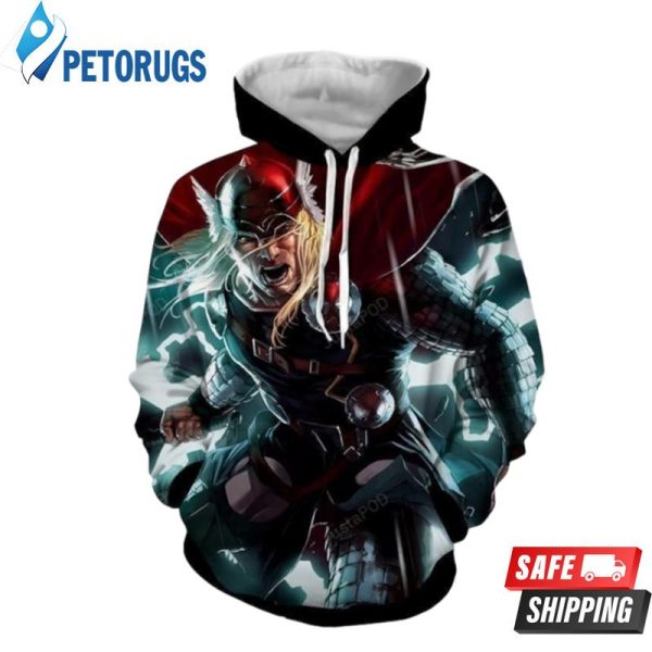 Thor Thor Marvel 3D Hoodie