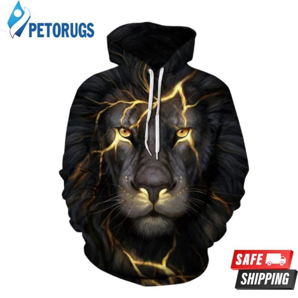 Thunder Lion 3D Hoodie