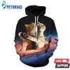 Titanic Star Cat 3D Hoodie