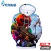 Tomatohead 3D Hoodie