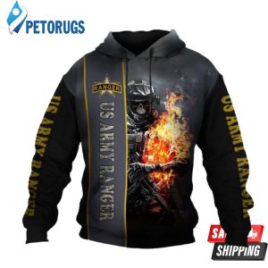 Us Army Ranger 3D Hoodie