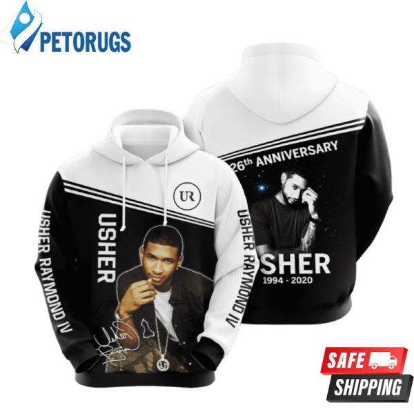 Usher 3D Hoodie