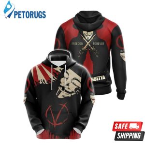 V For Vendetta 950 3D Hoodie