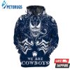 Venom Character Dallas Cowboys 3D Hoodie