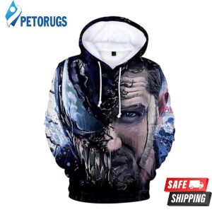 Venom Eddie Brock Venom 3D Hoodie