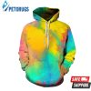 Vibrant Watercolors 3D Hoodie