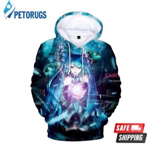 Vocaloid Hatsune Miku B 3D Hoodie