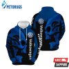 Volkswagen Skull Black Blue Volkswagen Volkswagen 3D Hoodie