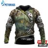 Walleye Fishing Camo 3D Hoodie