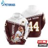 Washington Redskins John Riggins 3D Hoodie