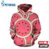 Watermelon Red Piece Pattern 3D Hoodie